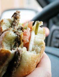 Food And Drink While Driving On Business